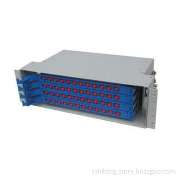 48core 3U ODF Fiber Optic Distribution Box , Rack Mounted S
